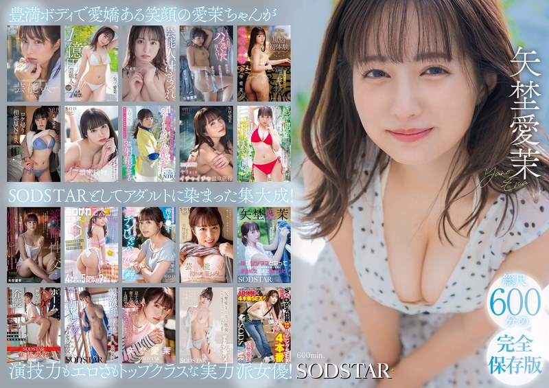 矢埜愛茉初の総集編 芸能界デビューからSODSTARの軌跡を10時間 パッケージ