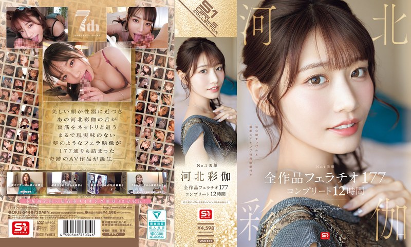 河北彩花全作品コンプリート！美顔とフェラチオが堪能できる12時間総集編 パッケージ