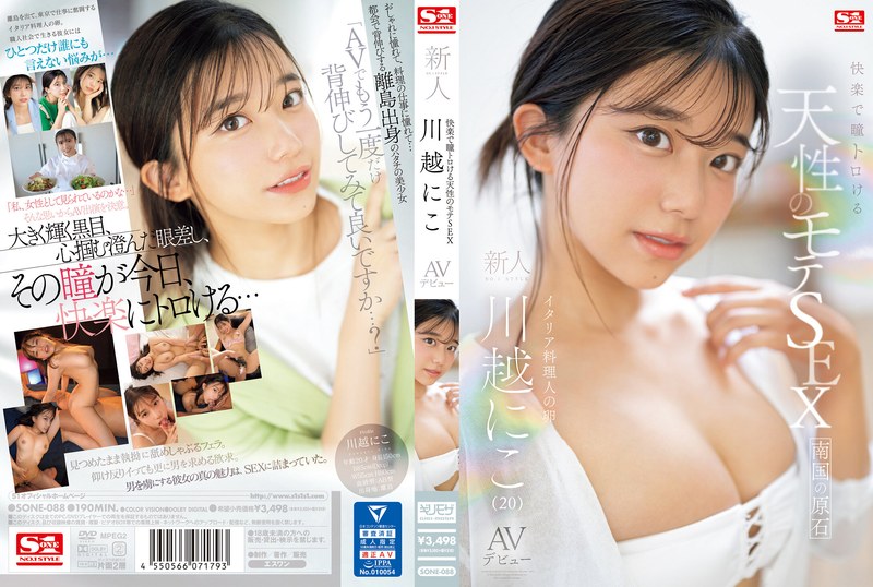 川越にこの新人NO.1STYLE快楽セックス！瞳トロけるAVデビュー パッケージ